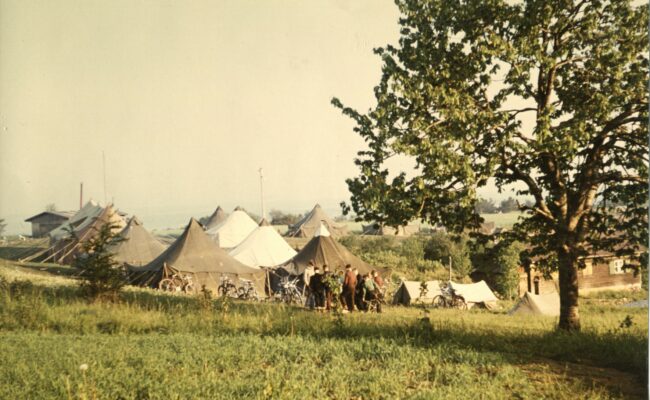 Bild von 1947 Zeltlager auf dem Kapf