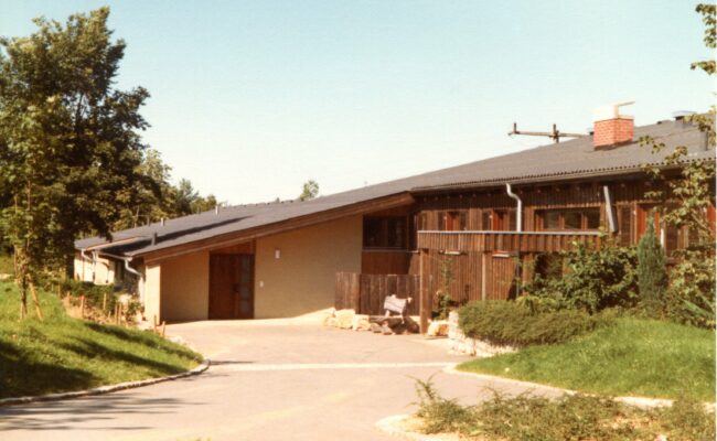 Bild von 1981 Eingang Freizeitheim